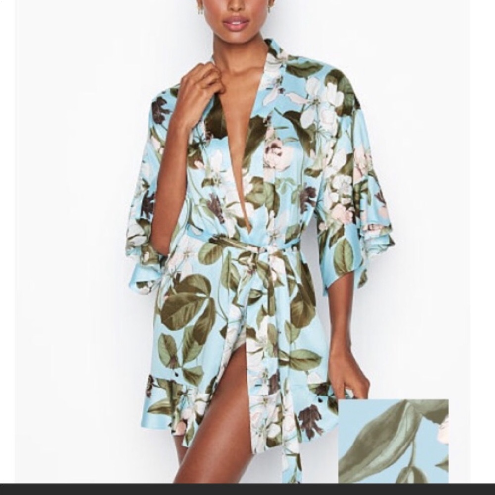 Sold out Victoria’s Secret flounce kimono.